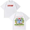 Rapper Bad Bunny Tour 2026 Print T Shirt Unisex Women Hip Hop Oversized Tshirts Summer Cotton Casual Aesthetic Trendy Tshirt Top