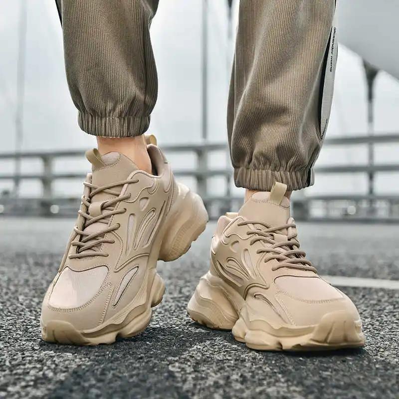 Mode Herbst Plateauschuhe Sommerstiefel Herren Weite Sneaker Schuhe Herren Schwarze High Top Sneaker Sport Vip Weite Passform Sneaker Niedrige Preise