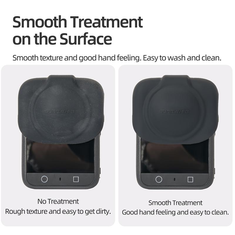 Silicone Lens Case for DJI OSMO 360 Soft Lens Protective Cover Anti-drop Dustproof for OSMO 360 Camera Accessories Perfect Fit