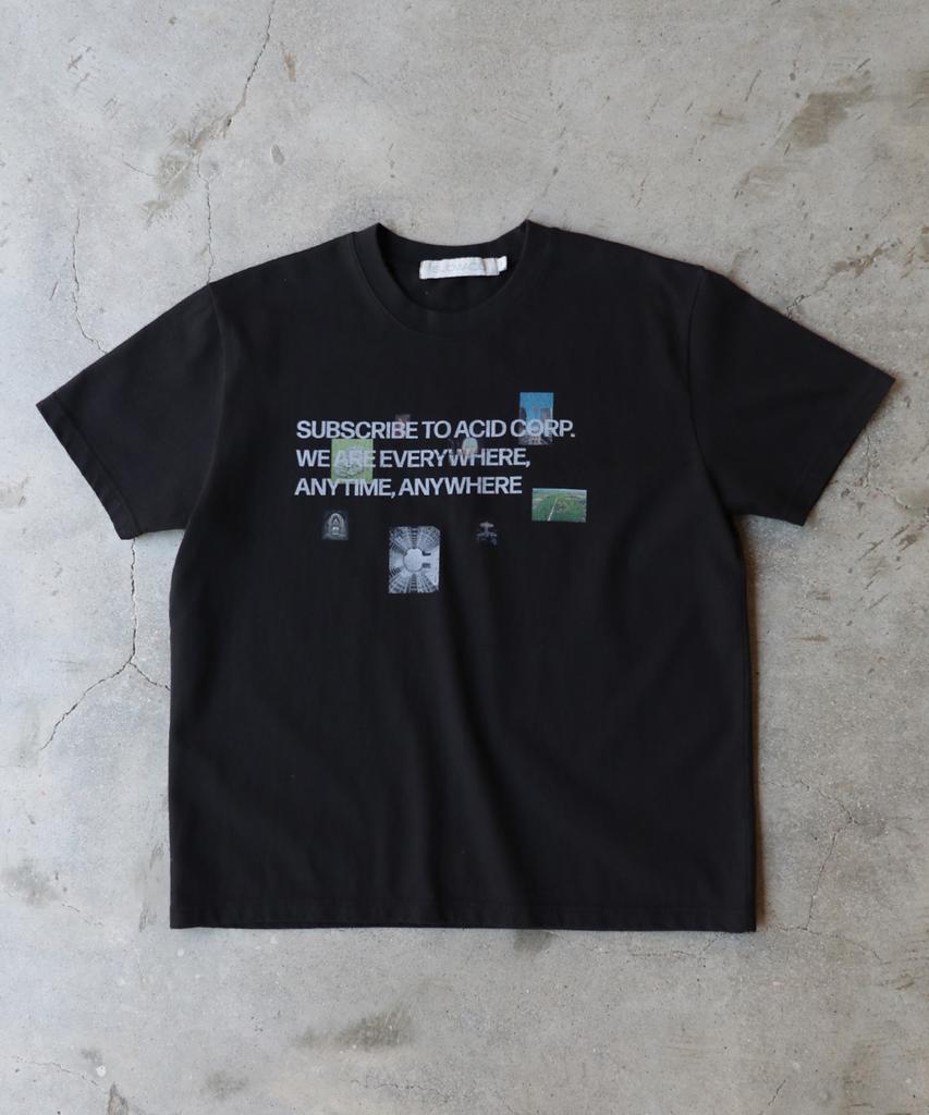 SLOWACID Photodump Short Sleeve T-Shirt [Black]