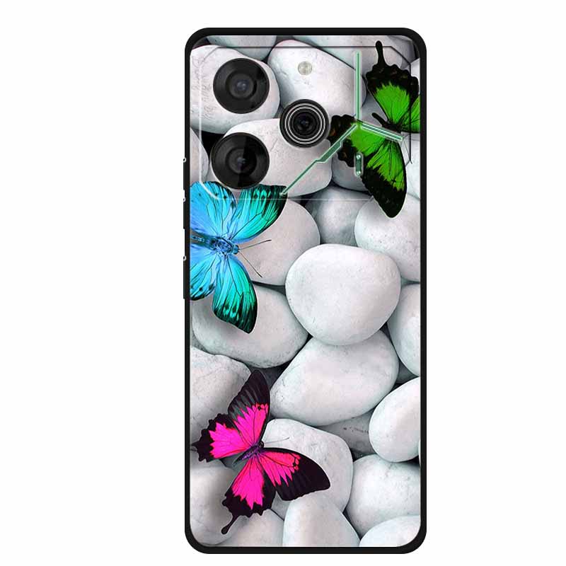 For Tecno Pova 6 Pro Case Luxury TPU Silicone Soft Back Cover Phone Cases for Tecno Pova 6Pro LI9 Shockproof Cute Lovely fundas