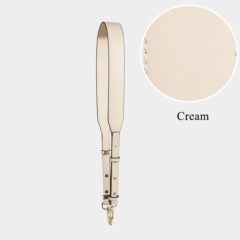 

103-113cm Adjustable Genuine Leather Shoulder Crossbody Bag Strap Replacement Handbag Belt Women Purse DIY Bags Accessory Custom Gun Buckle вершковий