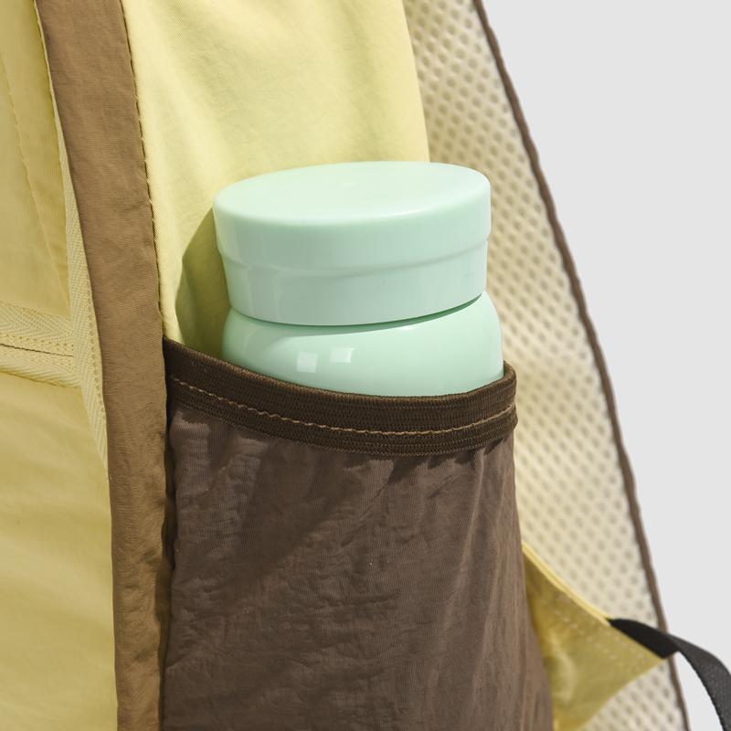 Contrast Color Student Schoolbag Women's Backpack Travel Bag