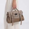Women's genuine leather shoulder bag ladies soft luxury design feminine luxury tote bag
