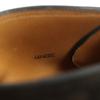 HERMES Ankle boots  Double Monk Leather Shoes Dark brown leather mens 40.5 Used
