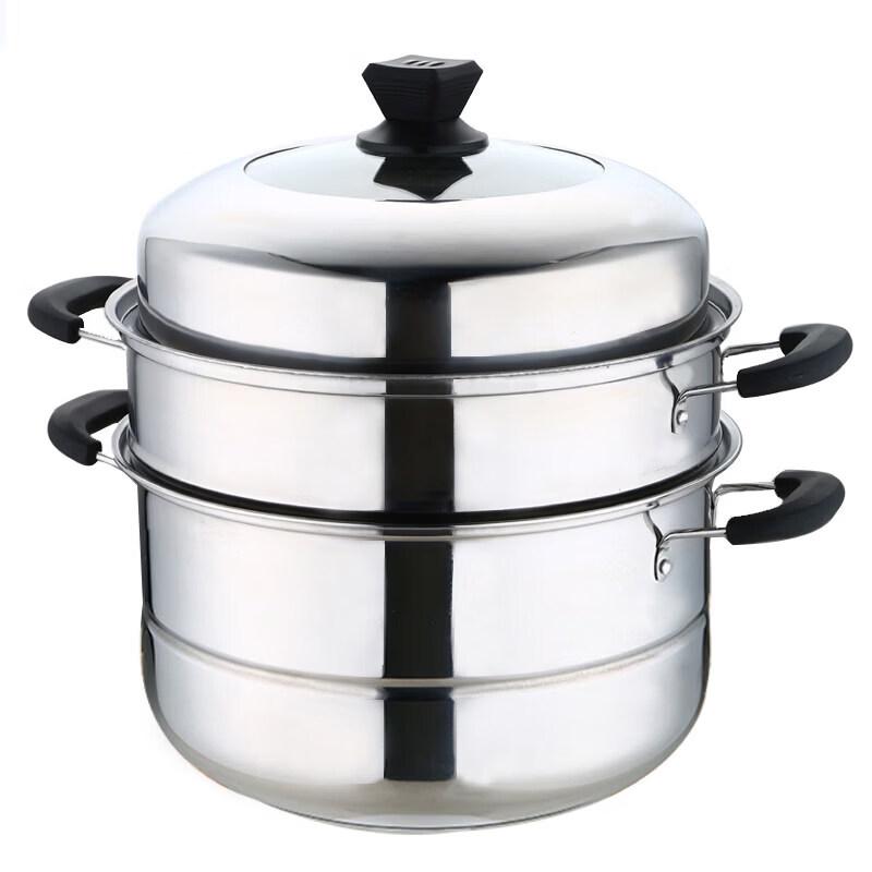 Younuo 3-Layer Stainless Steel Steamer Pot