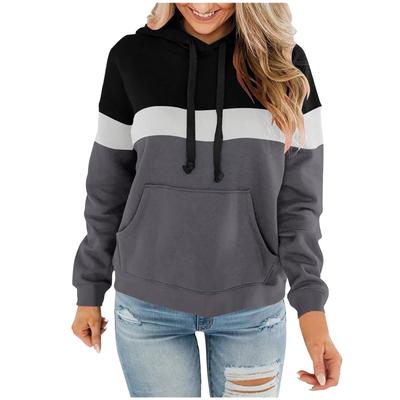 Autumn and Winter Women's Padded Casual Sweatshirt Jacket Top