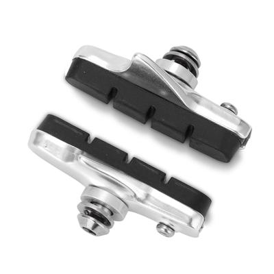 55mm Road Bicycle Cycling Bike Brake Holder Shoes Rubber Pads Blocks