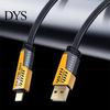 Four-in-one Charging Cable 100/150/200CM 4-In-1 USB Type-C 8Pin 65W 480Mbps Fast Cellphone Wear-resistant Tablet Nylon Braided Data Wire Cord