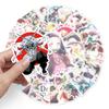 50-Piece Demon Slayer Graffiti Stickers: Anime Cartoons for DIY Skateboards & Suitcases, Waterproof