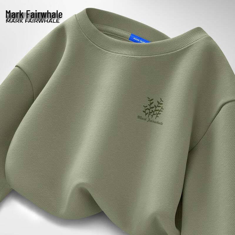 Mark Fairwhale Men's Crew Neck Graphic Sweatshirt