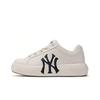 MLB Chunky Classic Casual Shoes Unisex Low top Black/Silver 3ASXCCB4N-50IVS(Team15-)