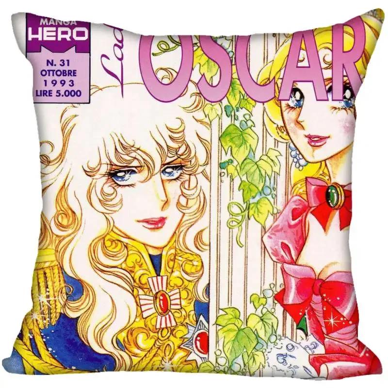 Anime The Rose of Versailles Pillow Cover Bedroom Home Office Decorative Pillowcase Square Zipper Pillow Cases Eco-Friendly 0406