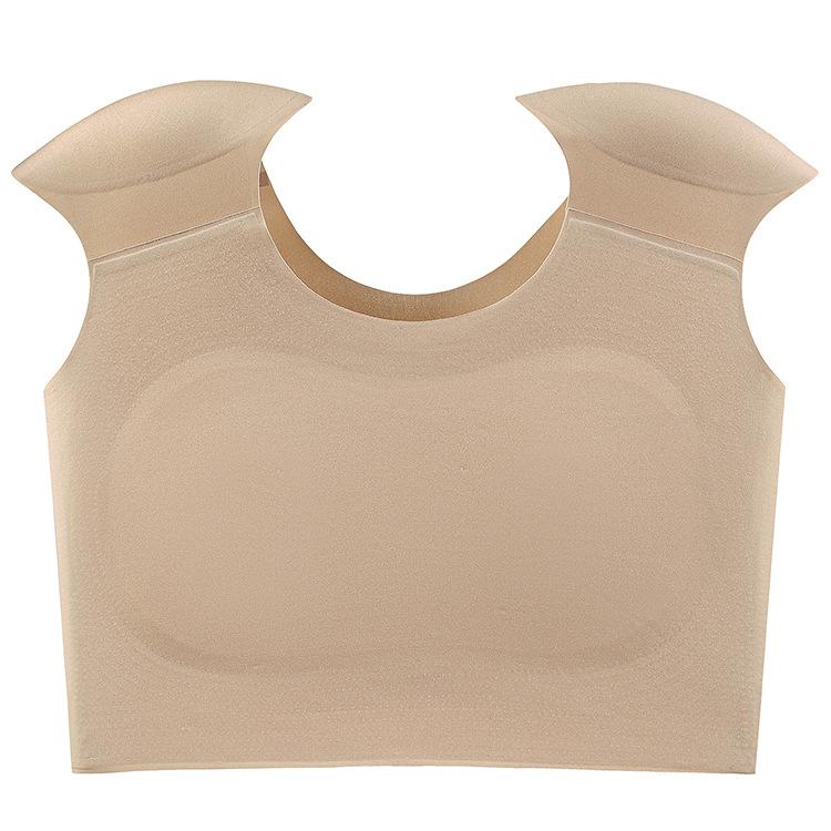 Shoulder pads, right-angle shoulder vest, liquid foundation, invisible corset, thin, sub-breasts, invisible bra