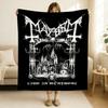 Band M-Mayhem Liturgy of Death Blanket Soft and Skin Friendly For Couch Bed Napping Bedspread All Seasons Comforter