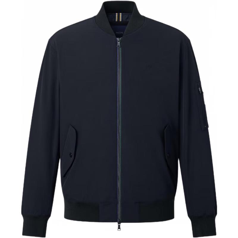 

HAZZYS Men s Autumn Baseball Collar Bomber Jacket 2XL
