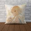 Genshin Impact Pillow Case For Car Sofa Decorative Home Doublesided Print Plush Square Throw Pillow Cushion Cover