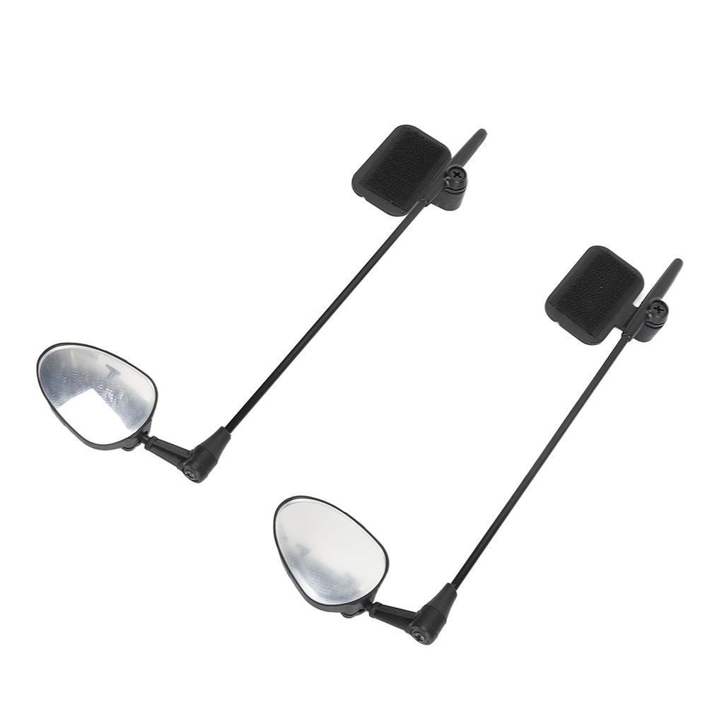1 Pair  Helmet Rearview Mirror 360° Adjustable  Cycling Rear View Wide Angle Mirror Ridin