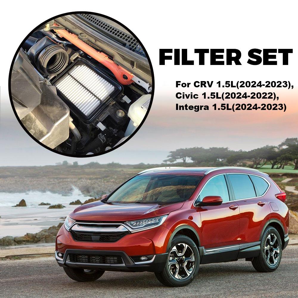 Engine Air Cleaner Flow Filter For Honda CR-V 1.5L 2025-2025 Integra 1.5L 2025 2025 Civic 1.5L 2025-2025 1722064AA00 80292TGLE01