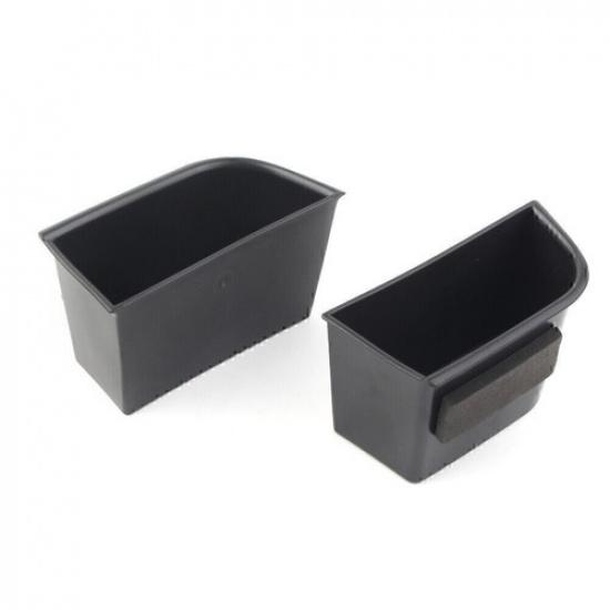 2x Car Front Door Handle Armrest Storage Box Tray Bin For MKZ 2017-2018