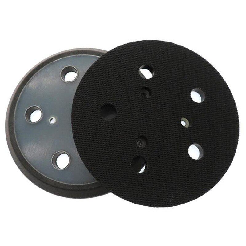 5 Inch 5 Hole 3 Nail Electric Disk 125mm Velcro Self-adhesive Polishing Disk Metal Polishing Disk