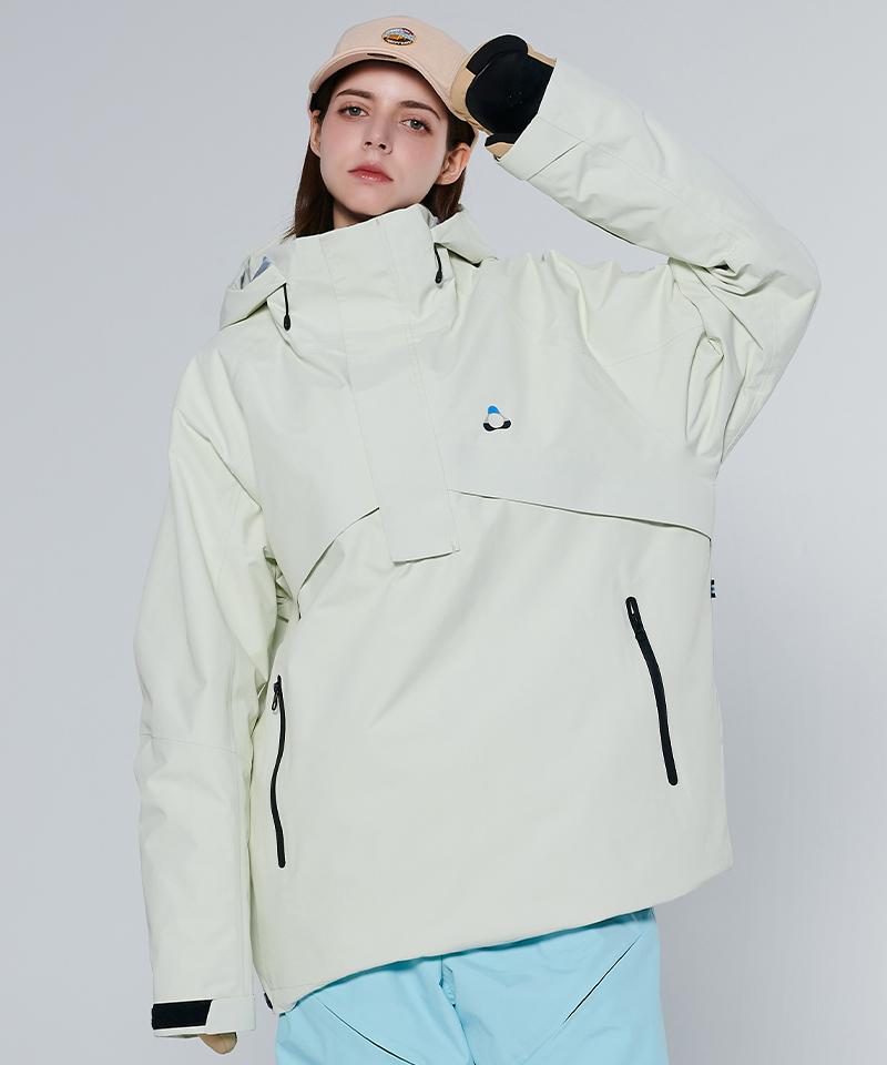 Doll Outerwear [Doll X Dumdidum] 2425 Spica Boardwear Anorak Jacket Ivory Unisex