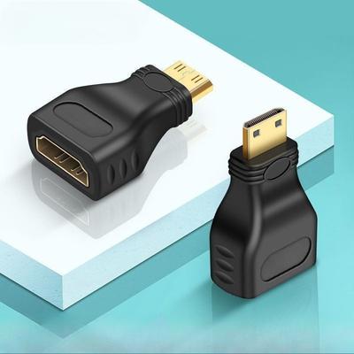HD Mini Male HDMI-compatible To Standard HDMI-compatible Female Extension Adapter Female To Male F-M HDMI-compatible Converter