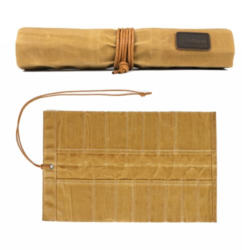 

TOURBON Tool Roll Bag, Knife Case, Cloth-Wrapped Tool Case, DIY Tool Storage Case