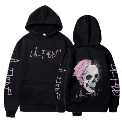 Rapper Lil Peep Cry Baby Hoodies Herrenbekleidung Mode Vintage Hip Hop Übergroße Sweatshirts Gothic Harajuku Pullover Streetwear