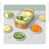 Shredder Household Kitchen Manual Vegetable Cutting Artifact Multifunctional Transparent Fruit Cucumber Potato Slicing Planer Shredder