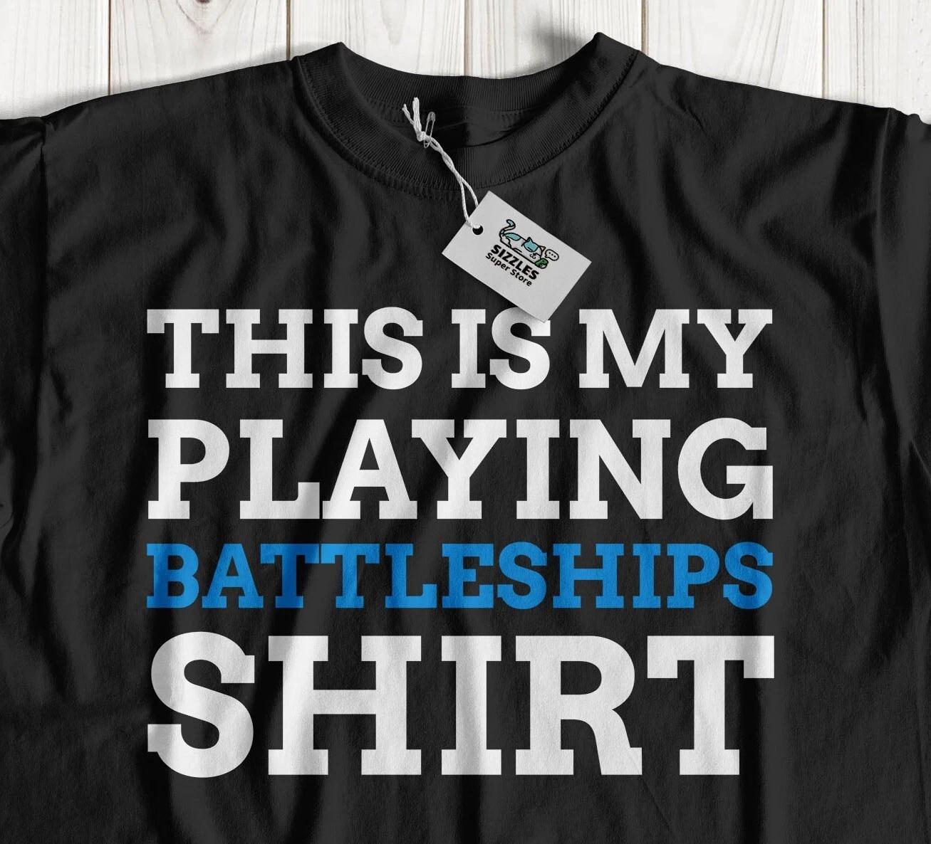 This Is My Playing Battleships T-Shirt Funny Family Board Games Gifts S