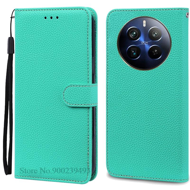 For Realme 12 Pro Plus Case Leather Wallet Flip Cover Phone Case For Realme 12 Pro 5G Case Coque Fundas For Realme 12 Pro+ Cover