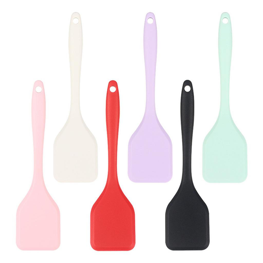 Pack of 2 Durable Silicone Cooking Tool High Temperatures Resistant Spatula Easy To Clean Essential Kitchens Utensils