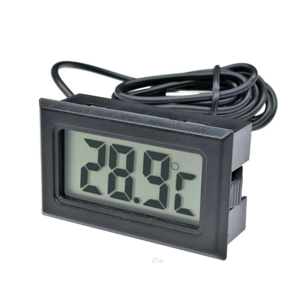 1 buc Termometru Digital LCD Acvariu Mașină Baie de Apă Tester Detector Monitor Senzor de Temperatură Încorporat 1M