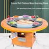 Beifu Commercial Wood-fired & Gas Dual-Fuel Stove