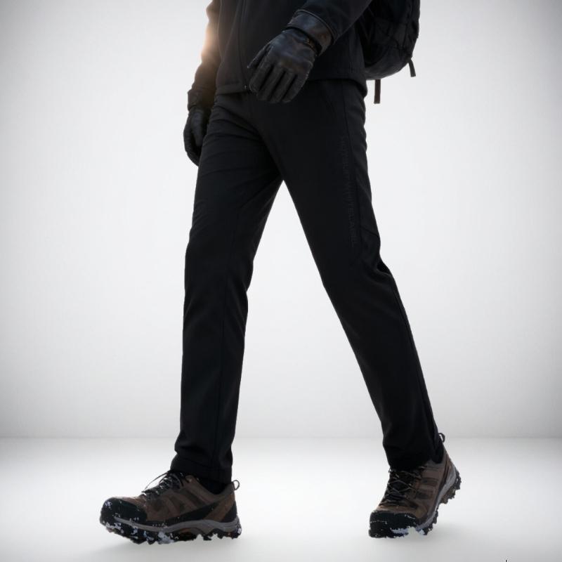 HOTSUIT Men s Windproof Water-Repellent Thermal Outdoor Softshell Pants L
