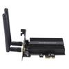 PCI Express WiFi 6 Adapter 3000Mbps for Intel AX200 Pro 802.11ax 2.4G 5Ghz for Bluetooth5.0Black