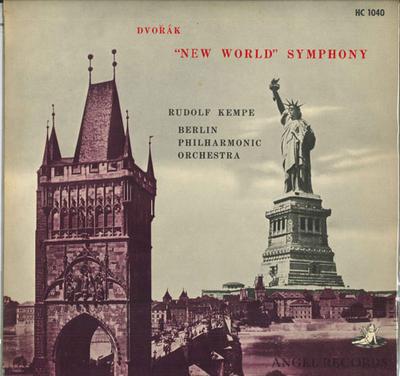 LP Record RUDOLF KEMPE - Dvorjak: Symphony No. 5 In E Minor HC1040 ANGEL - Japan Classical Used