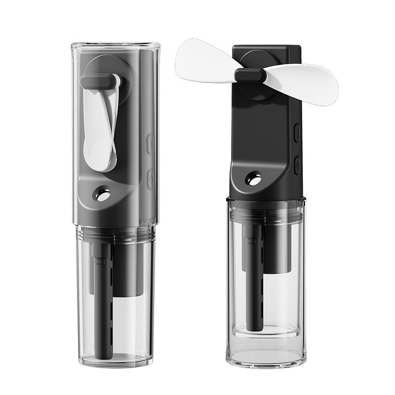 1pc Portable Humidifier,Hydration Fan,Multi Functional Mini Handheld Spray with USB Charging, Indoor/Outdoor Use, Plastic Construction,