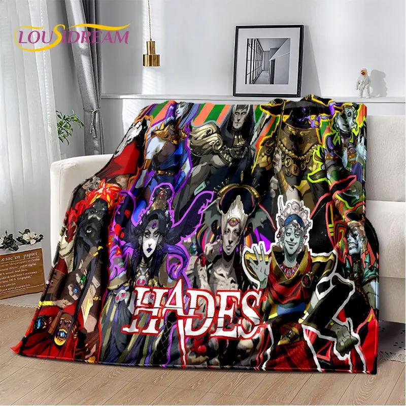 Hades Zagreus Game Gamer Soft Plush Blanket,Flannel Blanket Throw Blanket for Living Room Bedroom Bed Sofa Picnic Cover Kids
