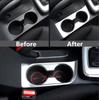 Interior Front Water Cup Holder Cover Trim For Hyundai Elantra Avante 2016