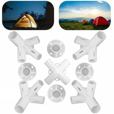 For Gazebo Awning Tent Connectors Garden Kit Plastic Set