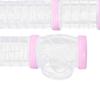 DIY Plastic Hamster Tubes Set 8Pcs Connected Tunnels for Training