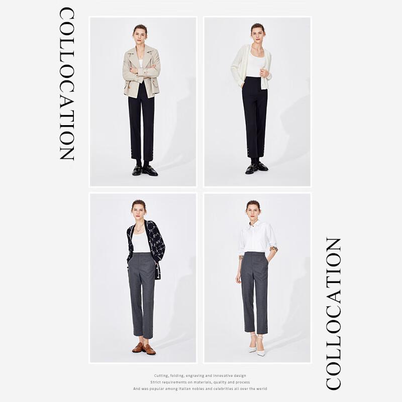 Navigare Women's Slim Fit Commuter Casual Pants