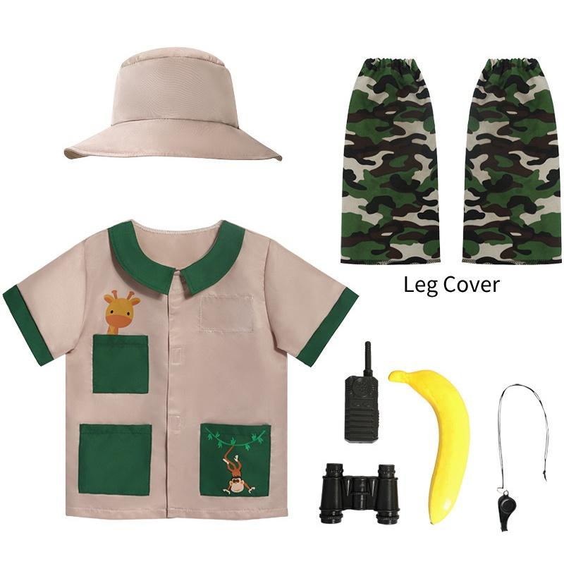 

Zookeeper Animal Wardens Role Play Cosplay Costume Outfits Halloween Party Props S