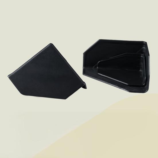 200 stk Hjørnebeskyttere Anti-støt Trekantet Tresidig Slitesterk Sikker Anti-kollisjon Plast Emballasje Frakt Pakke Kurér Beskyttere Husflytting