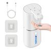 Yousheng Automatic Soap Dispenser Bathroom Touchless Hand Soap Dispenser Wall Mounted IPX5 Waterproof USB Rechargeable Foaming Soap Dispenser with