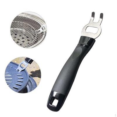 Morsetto per Piastra Clip per Padella Gadget da Cucina Manuale Clip per Padella Pinza Anti Scottatura per Pentola Lattina
