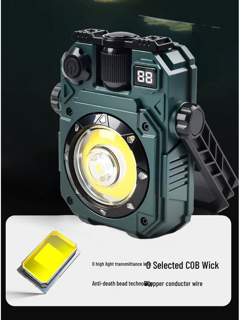 Waterproof Solar Camping Lantern - Bright, Long Battery, Multi-functional Emergency Light