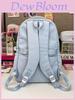 Girl Boys Canvas Backpack With Waterproof Design For School Use